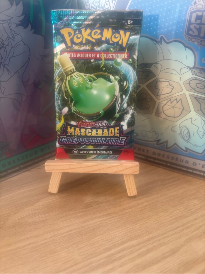 Booster Pokémon Mascarade Crépusculaire reconditionné