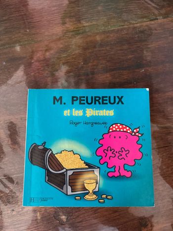 Livre monsieur peureux et les pirates