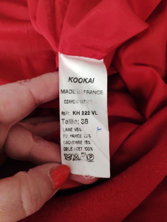 Jupe Kookaï t38 laine cachemire - photo numéro 5