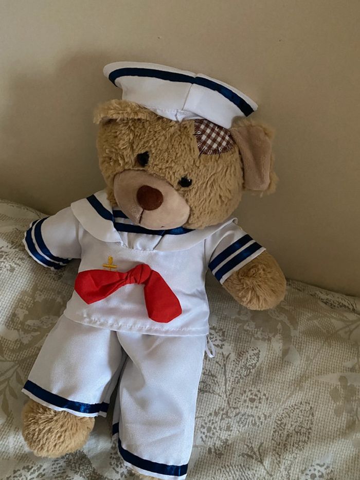 Peluche ours Teddy Bear Mountain fabrique ta peluche marin