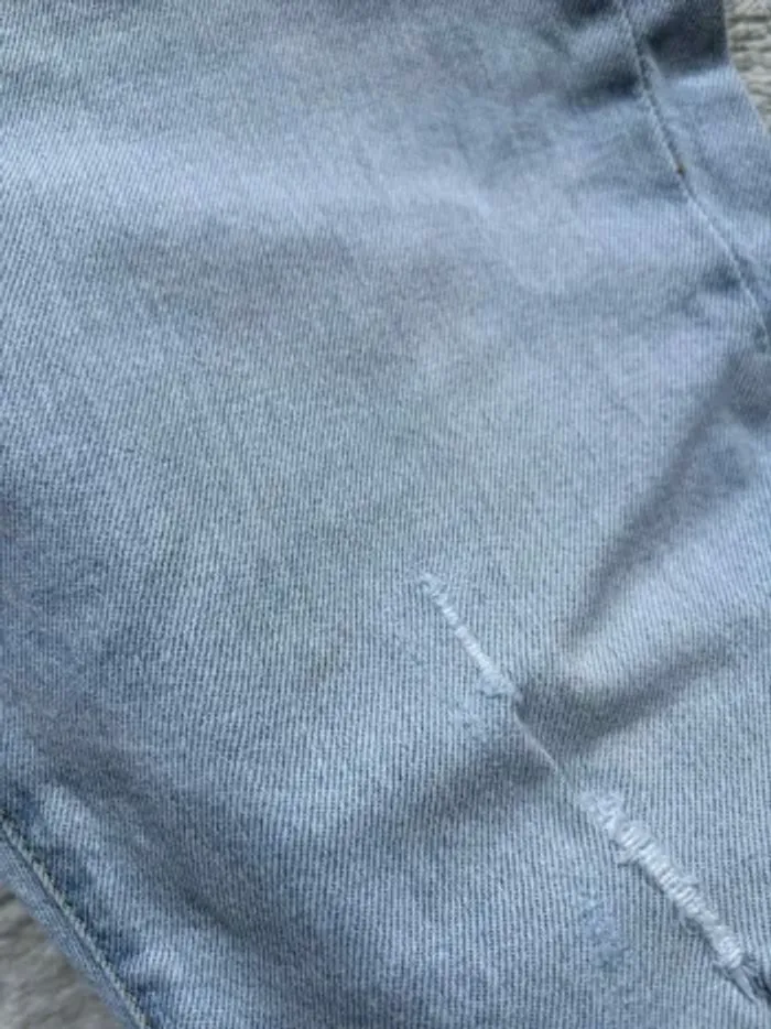 Jean Levi’s lot 510 homme bleu clair effet destroy léger skinny taille W31 40/42 M/L L32 big E - photo numéro 10