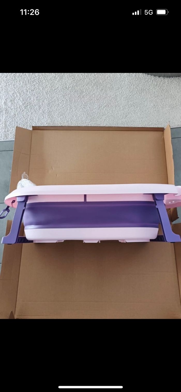 Baignoire bébé pliable - photo numéro 7