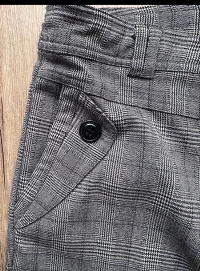 Pantalon Flare chic taille 38 comme neuf Via28 coupe évasée - photo numéro 7