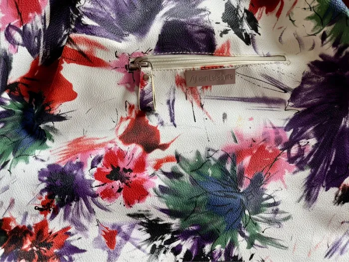 Sac à main fleuri - photo numéro 3