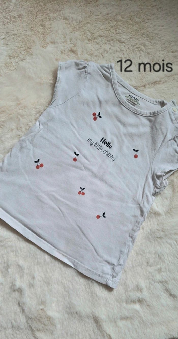 T-shirt taille 9-12 mois