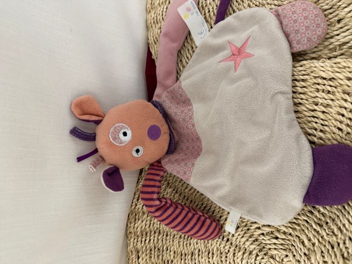 doudou girafe Aubert - photo numéro 3