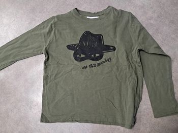 haut tee shirt manches longues garcon 8 ans zara