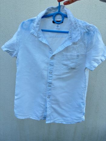 Chemise okaidi lin et coton