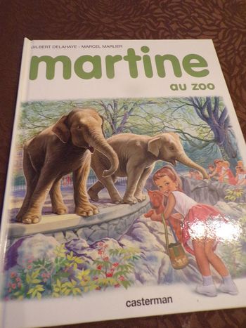 Livre Martine au zoo Casterman 1995