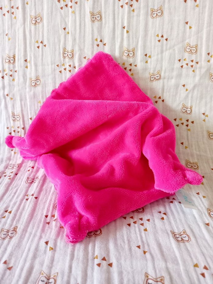 Doudou vache Baby Nat rose - photo numéro 2