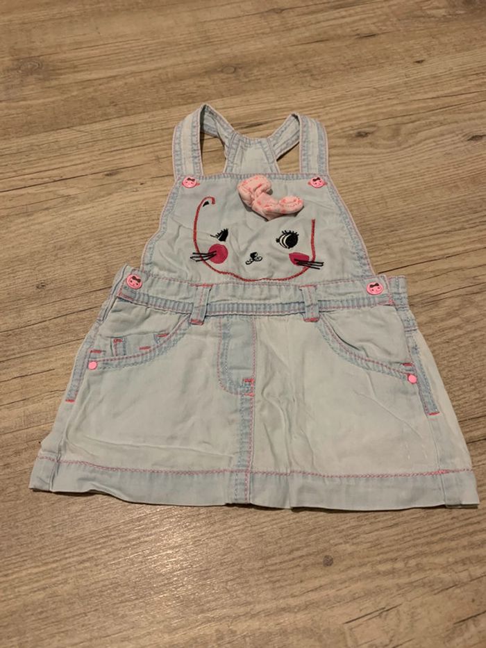 Salopette en jean 6 mois