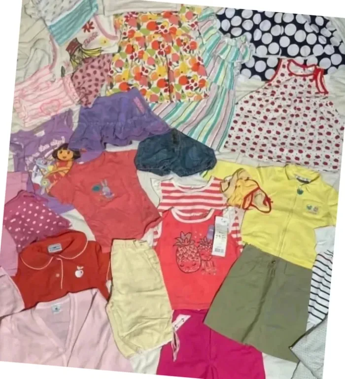 lot de vêtements bébé fille été 24 mois