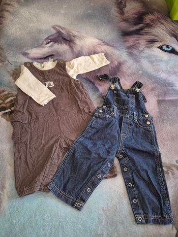 Lot vêtements pour garçon 6 à 9 mois