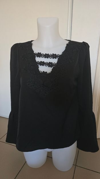 Blouse noire shein taille s