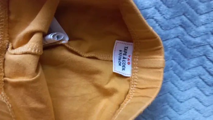 Leggings jaune t6 tao - photo numéro 3