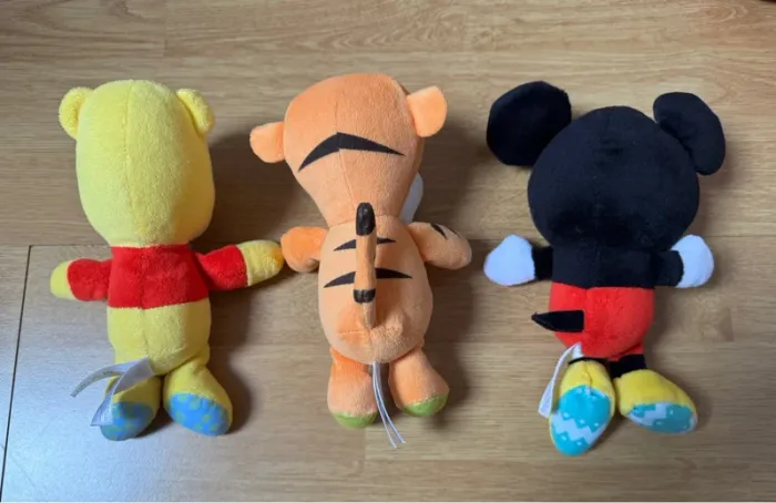 Lot de 3 peluches Disney - photo numéro 2