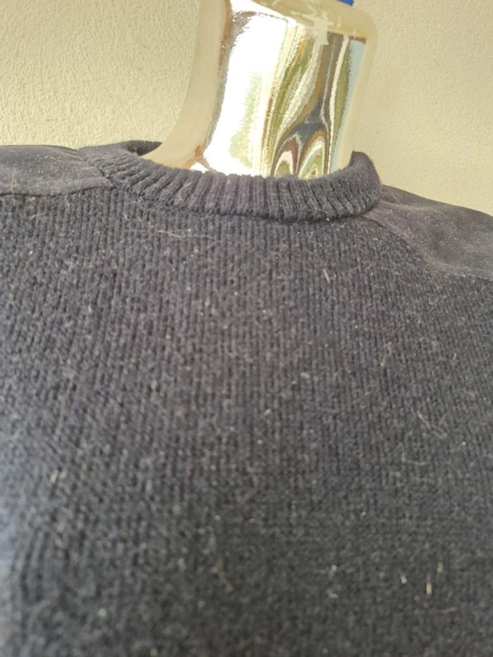 Pull en laine uni - photo numéro 2