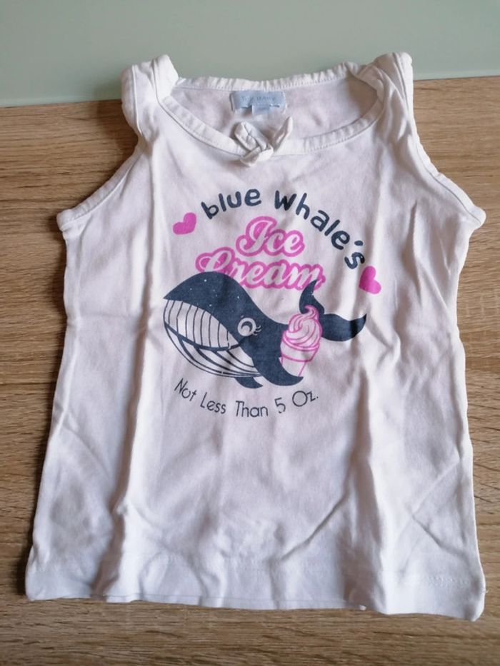 T-shirts sans manche 9mois