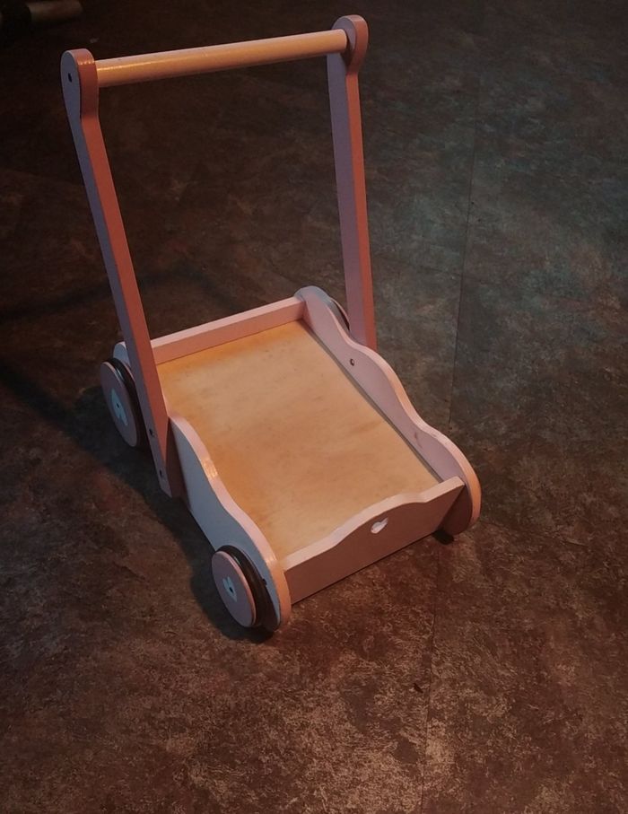 Chariot à jouets en bois Little Dutch