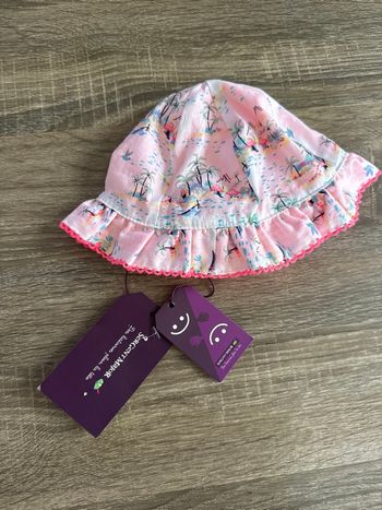 Chapeau rose bébé sergent major taille 1 neuf 