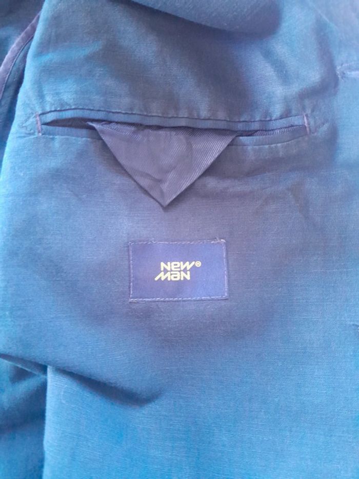 Veste blazer lin coton New Man - photo numéro 3