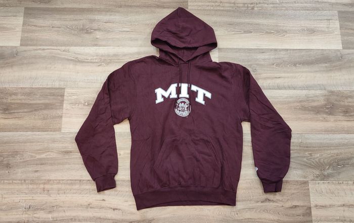 Vêtement Homme Sweatshirts Sweats pull à capuche bordeaux Champion taille M #Retrostreet - photo numéro 2