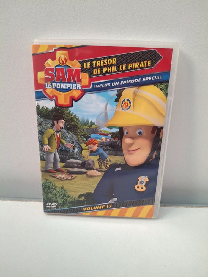 DVD Sam le pompier Le trésor de Phil le pirate