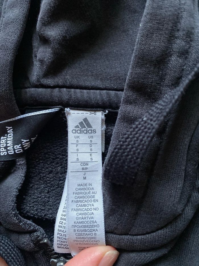 Sweat à capuche adidas taille S - photo numéro 4
