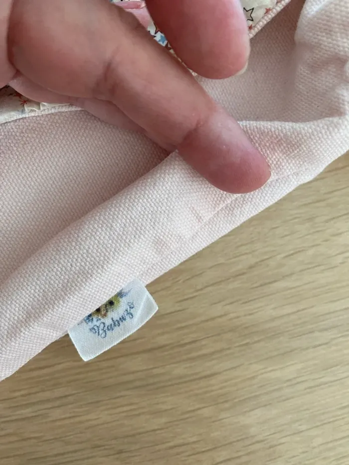 Sac d’école liberty épais personnalisé au prénom de Célestine - photo numéro 4
