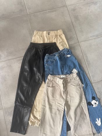 Lot pantalons fille 11/12 ans