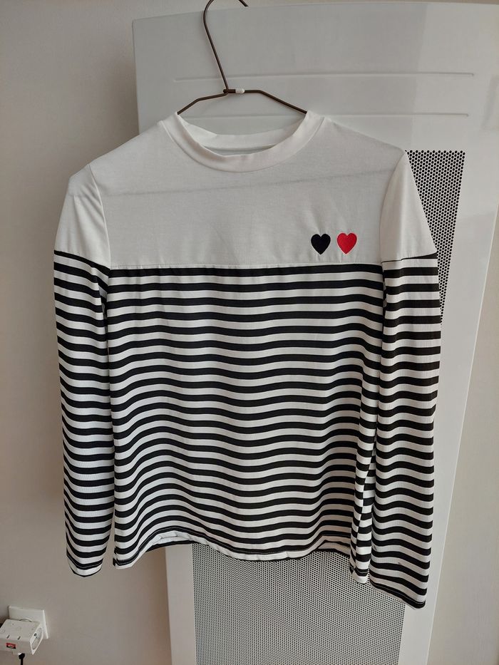 tee shirt rayé