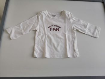 Tee-shirt Mom's (Blanc) 3 mois Kiabi