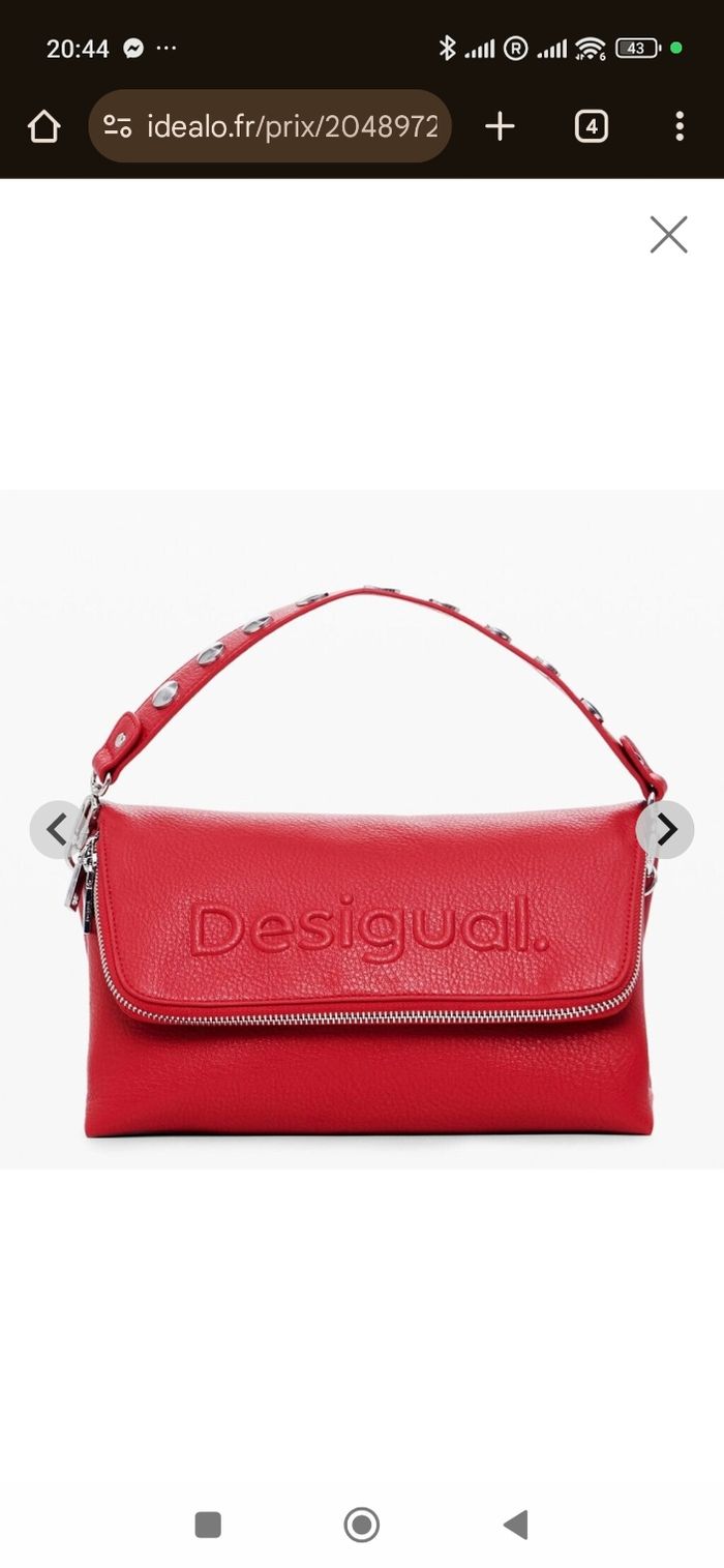 Sac a bandoulière desigual neuf - photo numéro 6