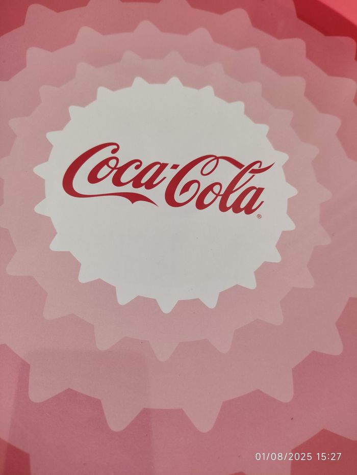 Plateau coca- cola rouge - photo numéro 3