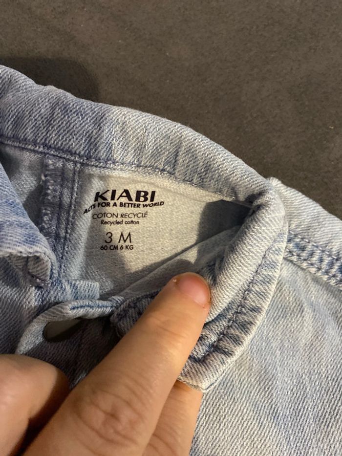 Salopette en jeans - photo numéro 3