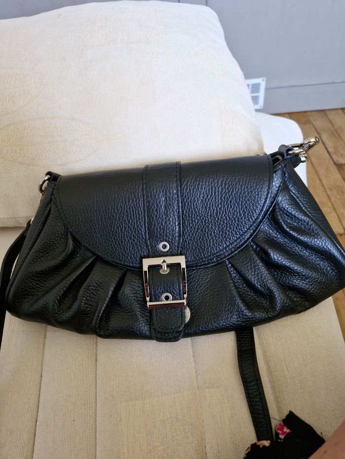 Sac pochette cuir