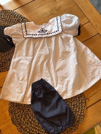 Robe col Claudine + short