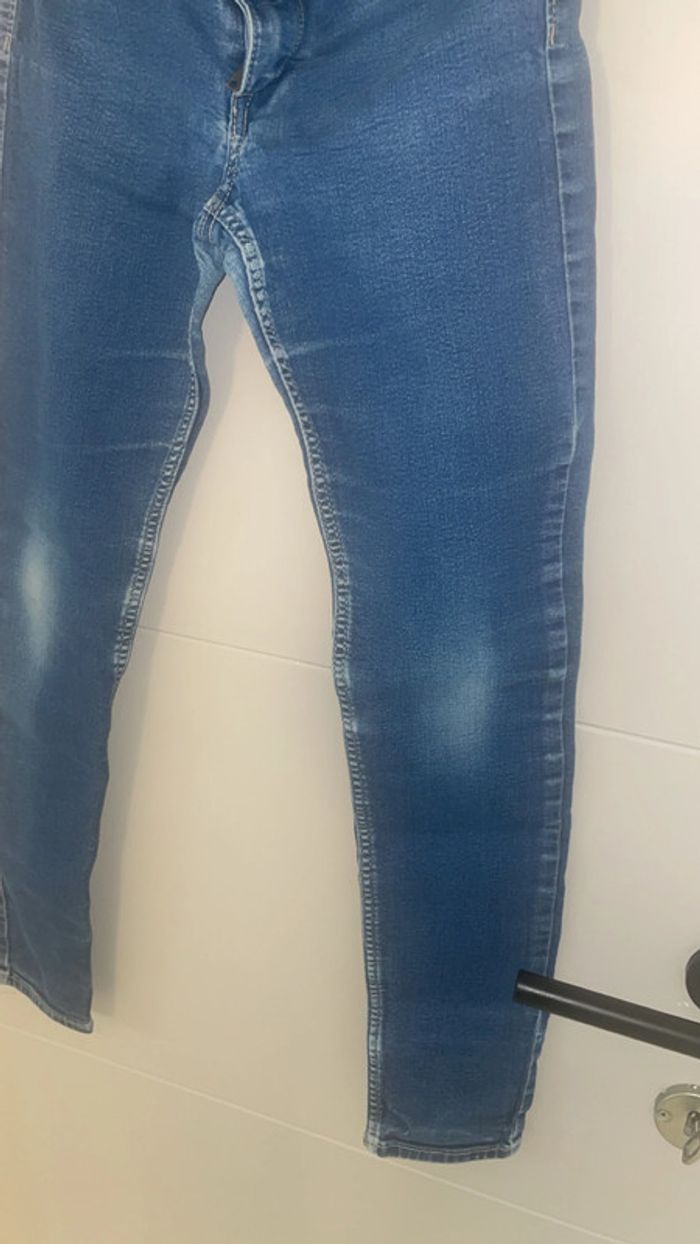 Jeans skinny H&M bleu – taille 12 ans, en bon état - photo numéro 4