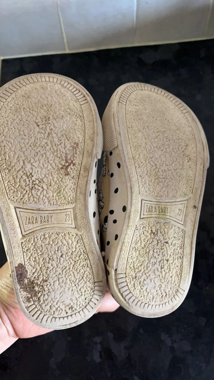 Basket Zara taille 23 dalmatiens - photo numéro 8