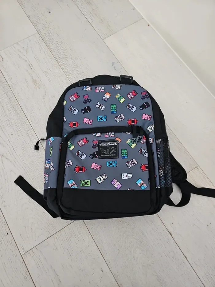 Sac à dos Minecraft neuf - photo numéro 2
