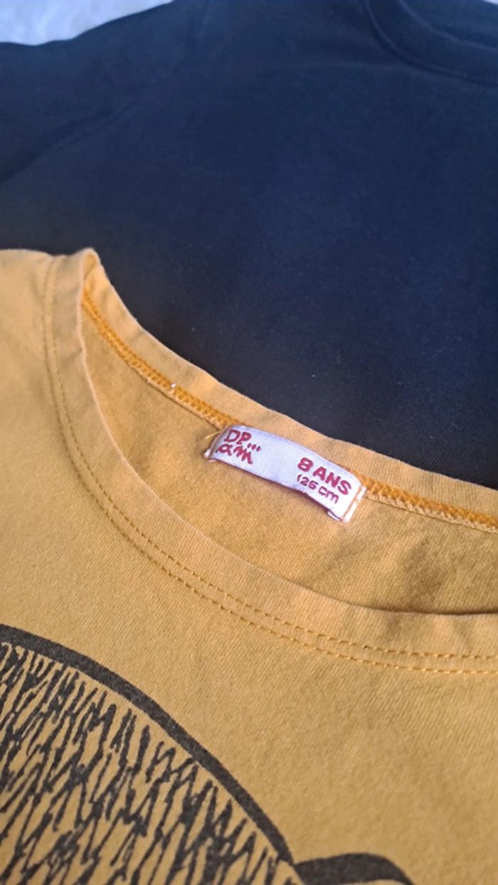 Lot 2 Tee-shirt manches longues 8ans - photo numéro 3
