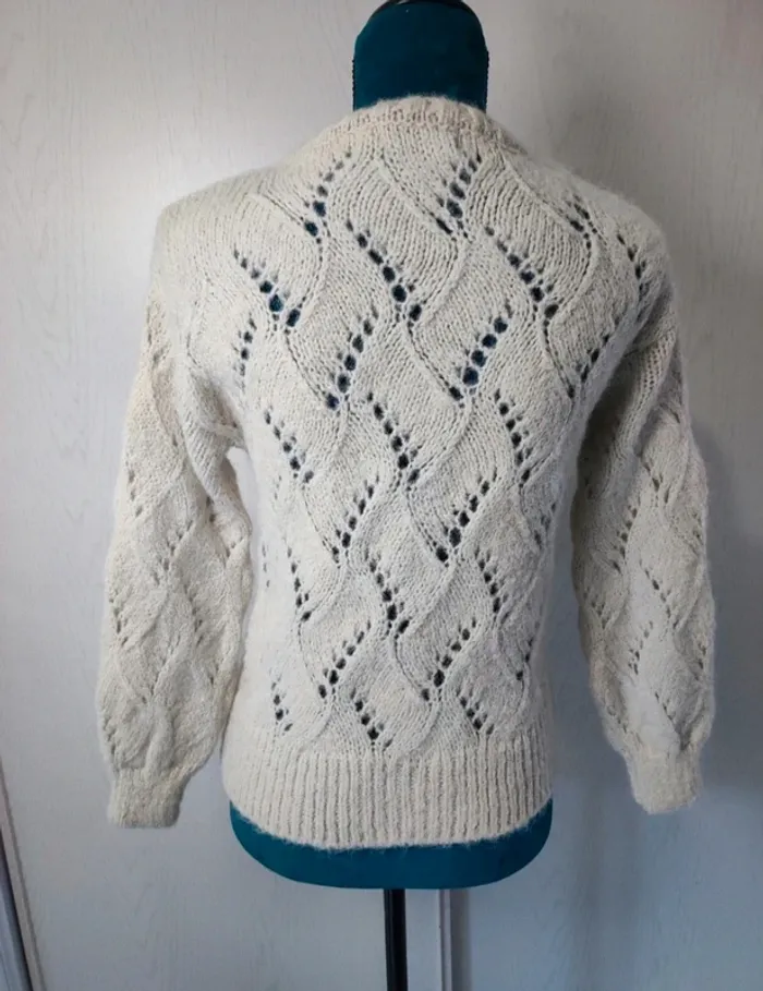 Pull hiver avec strass - photo numéro 3