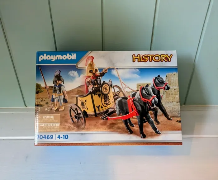 Playmobil 70469 Achille et Patrocle avec char