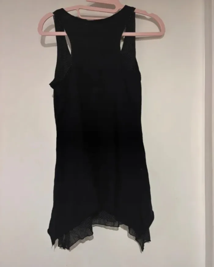 Haut noir asymétrique Cache Cache – taille 1 (S) - photo numéro 6