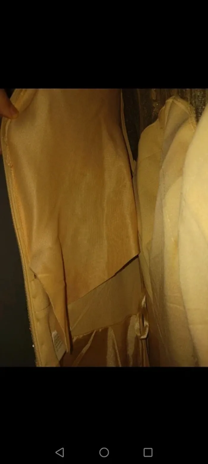 Robe de soirée manches transparentes taille 42-44 - photo numéro 6