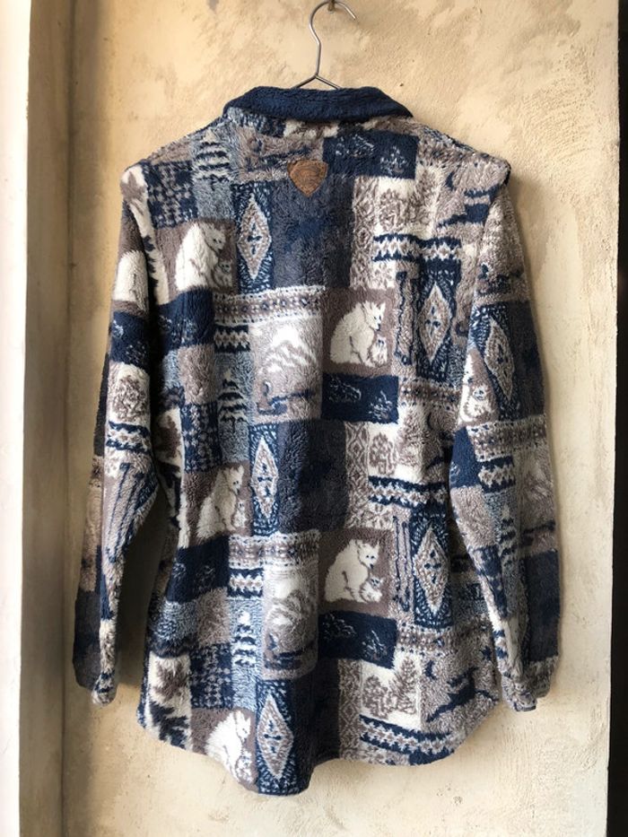 Veste 2en1 polaire à motifs ours Nanuk M - photo numéro 6