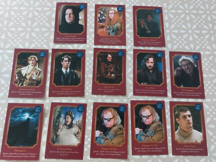 Carte Harry Potter Auchan - photo numéro 2