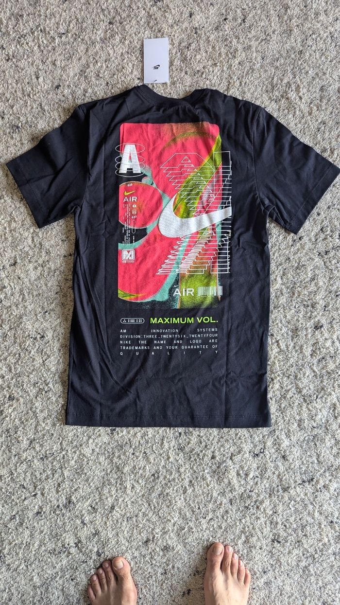 T-shirt Nike taille XS homme noir - photo numéro 5