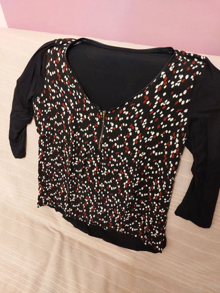 Tops manches 3/4 Grain de Malice t.L - photo numéro 7