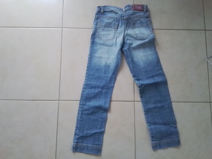 Jeans fille T 9 ans tex - photo numéro 3